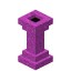Magenta Wool Standing Torch - L icon