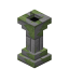 Mossy Stone Bricks Standing Torch - L icon