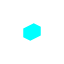 Bright Cyan AntiBlock Button icon
