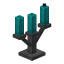 Cyan Candelabra icon
