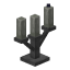 Light Gray Candelabra icon