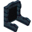 Black Ancient Seat Back icon