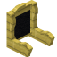 Black Bamboo Seat Back icon