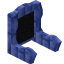Black Blue Enchanted Seat Back icon