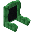 Black Green Enchanted Seat Back icon