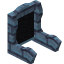 Black Menril Seat Back icon