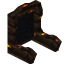 Black Brimwood Seat Back icon