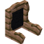 Black Kapok Seat Back icon