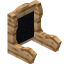 Black Pine Seat Back icon