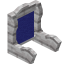 Blue White Mangrove Seat Back icon