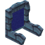 Blue Menril Seat Back icon