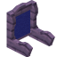 Blue Mauve Seat Back icon