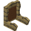Brown Baobab Seat Back icon