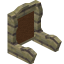 Brown Cypress Seat Back icon