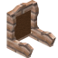 Brown Holly Seat Back icon
