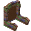 Brown Rainbow Eucalyptus Seat Back icon