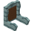 Brown Bloom Seat Back icon