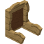 Brown Oak Seat Back icon