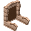 Brown Baobab Seat Back icon
