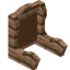 Brown Kapok Seat Back icon