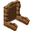 Brown Socotra Seat Back icon