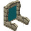 Cyan Pine Seat Back icon