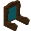Cyan Dark Oak Seat Back icon