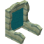 Cyan Echo Seat Back icon