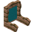 Cyan Kapok Seat Back icon