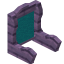 Cyan Mauve Seat Back icon