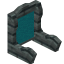 Cyan Smogstem Seat Back icon
