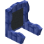 Gray Blue Enchanted Seat Back icon