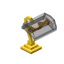 Gray Fancy Gold Lamp icon