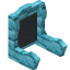 Gray Blue Bioshroom Seat Back icon
