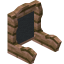 Gray Kapok Seat Back icon
