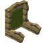 Green Baobab Seat Back icon