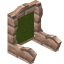 Green Holly Seat Back icon