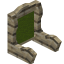 Green Palm Seat Back icon