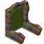 Green Rainbow Eucalyptus Seat Back icon