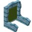 Green Skyris Seat Back icon
