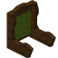 Green Dark Oak Seat Back icon