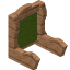 Green Jungle Seat Back icon