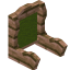 Green Kapok Seat Back icon