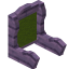 Green Mauve Seat Back icon