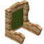 Green Pine Seat Back icon