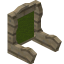 Green Transformation Seat Back icon