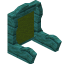 Green Warped Seat Back icon