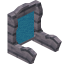 Light Blue Archwood Seat Back icon