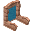 Light Blue Aspen Seat Back icon