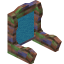 Light Blue Rainbow Eucalyptus Seat Back icon